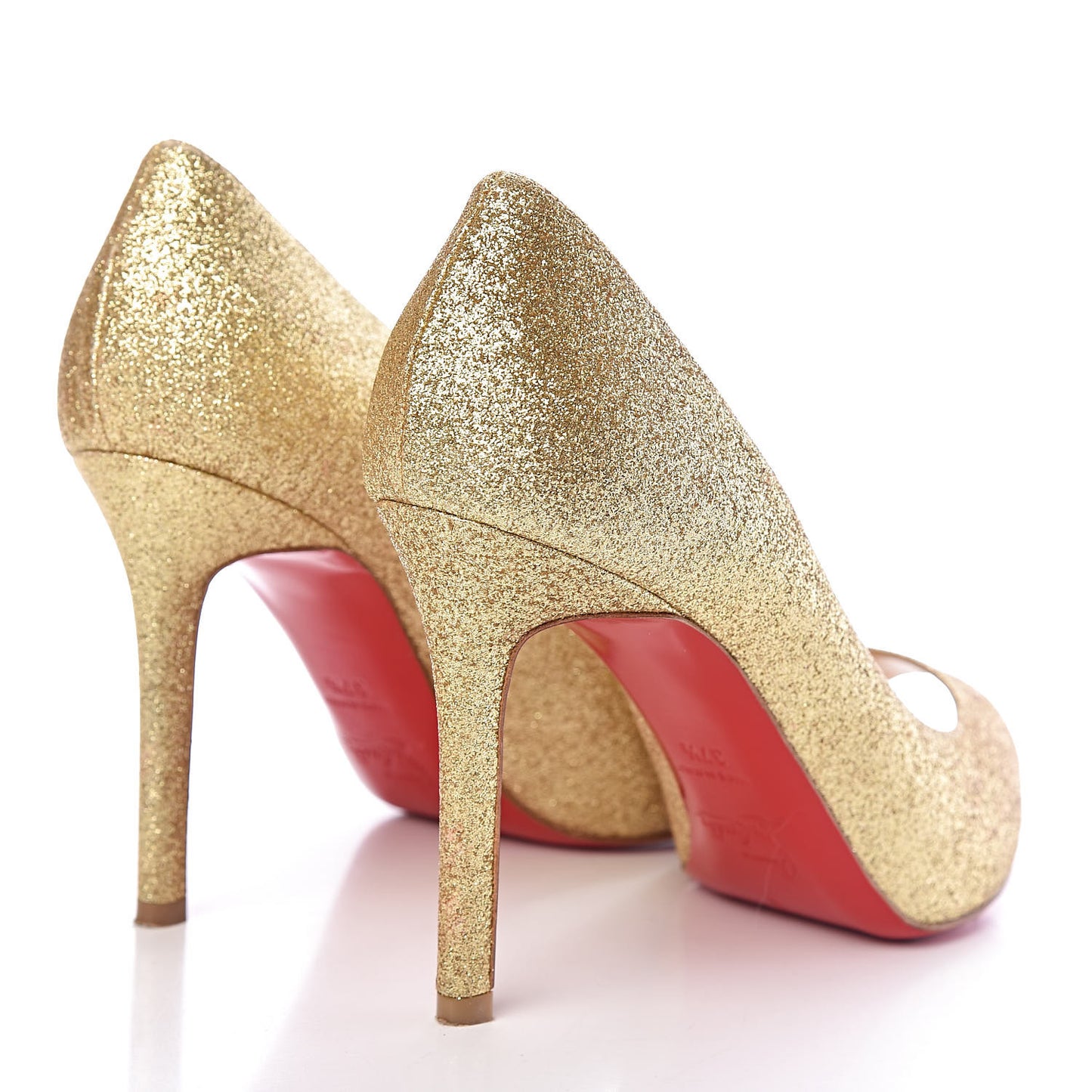 Mini Glitter Flo 100 Pumps 37.5 Gold