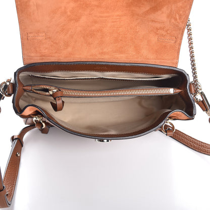 Chloe Calfskin Small Faye Day Shoulder Bag Tan 6 of 8