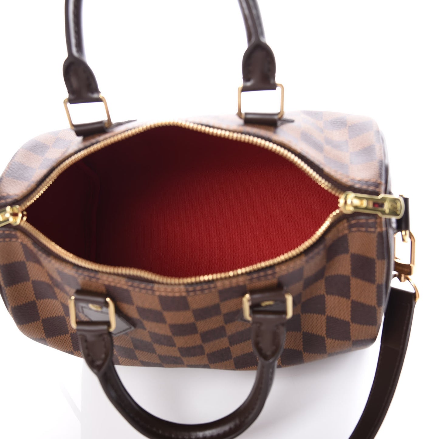 Damier Ebene Speedy Bandouliere 25
