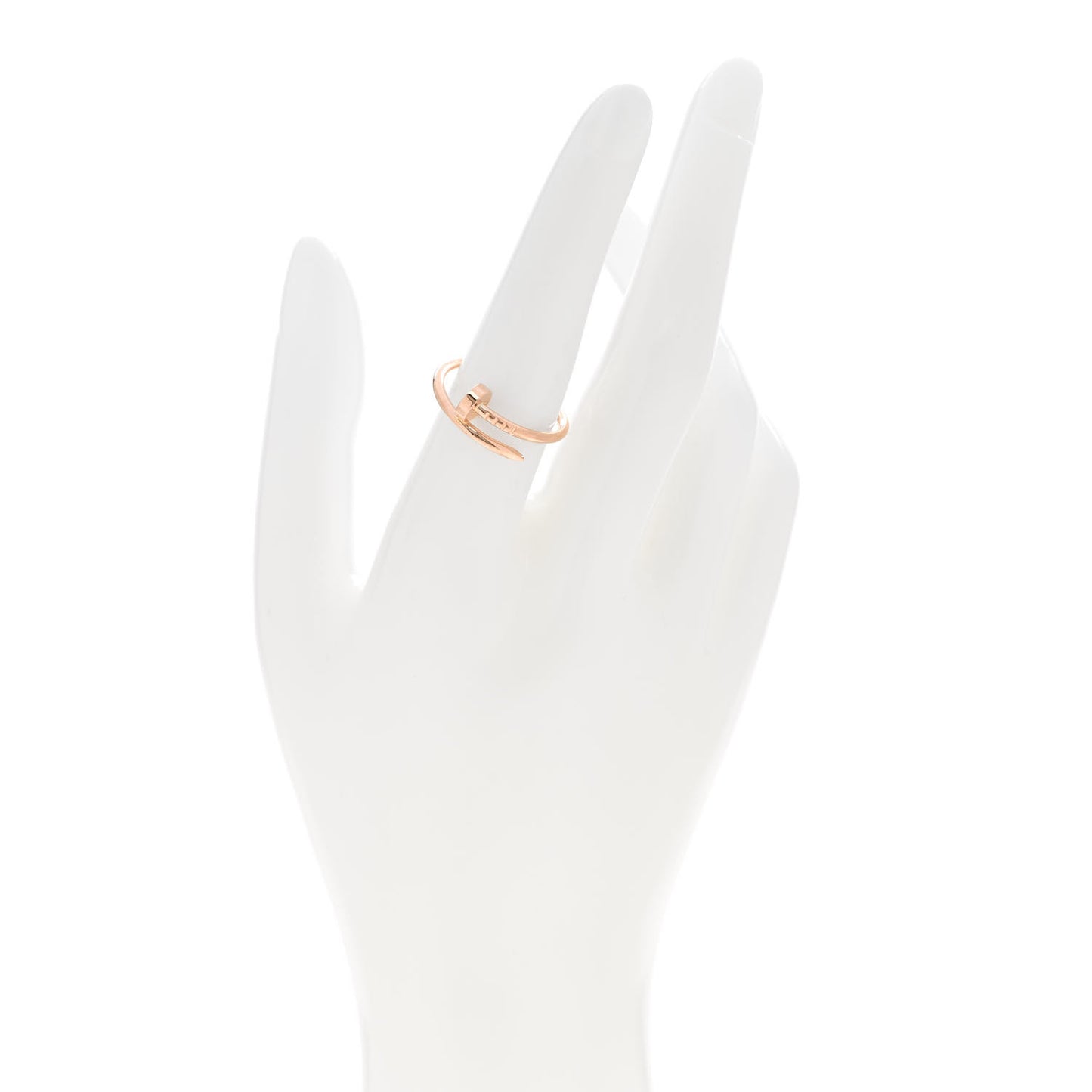 18K Pink Gold Small Juste Un Clou Ring 54 7