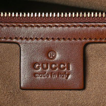 Gucci GG Supreme Monogram Medium Zippered Bucket Tote Beige Tuscany 7 of 13