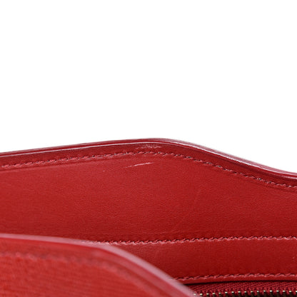 Saint Laurent Textured Calfskin Medium Cabas ChYc Red 13 of 17