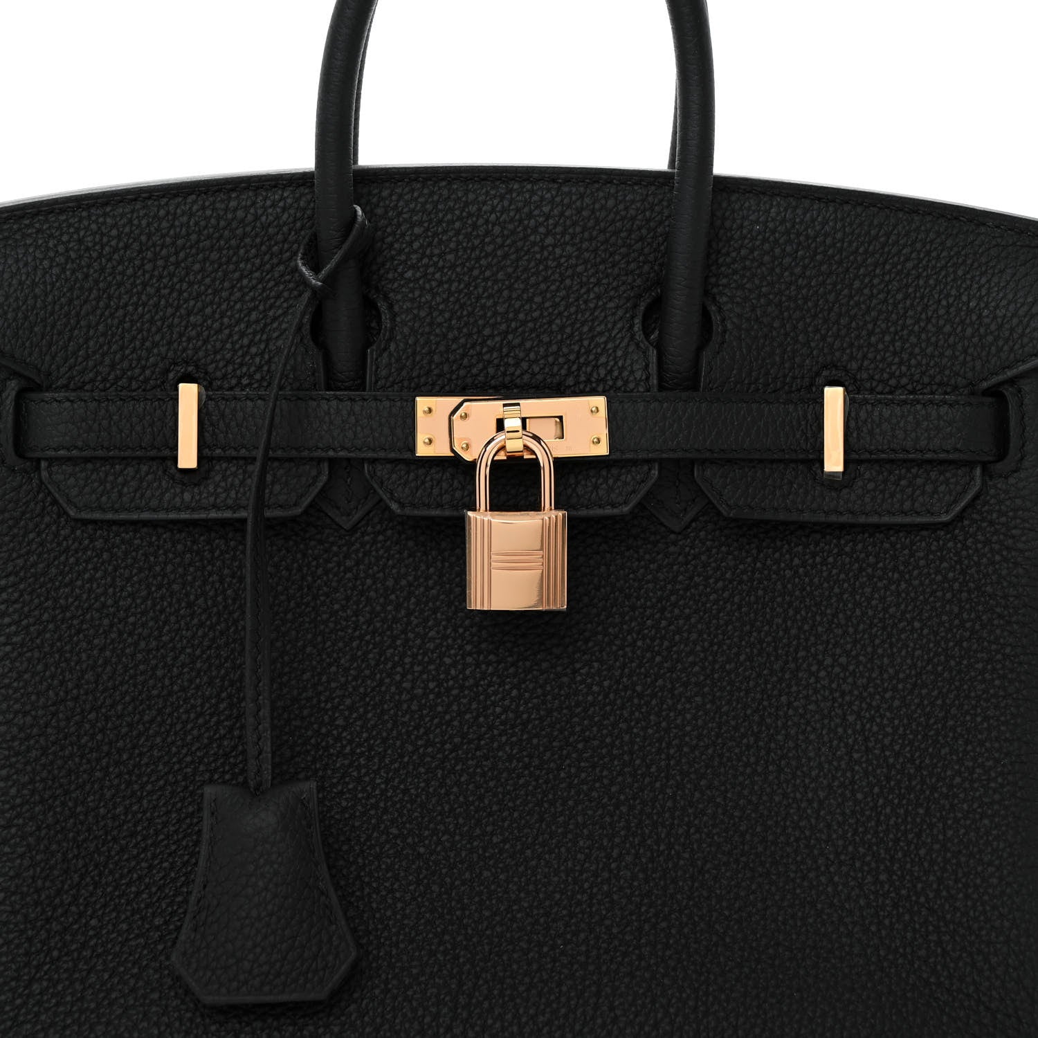 Hermes Togo Birkin 25 Black 8 of 13