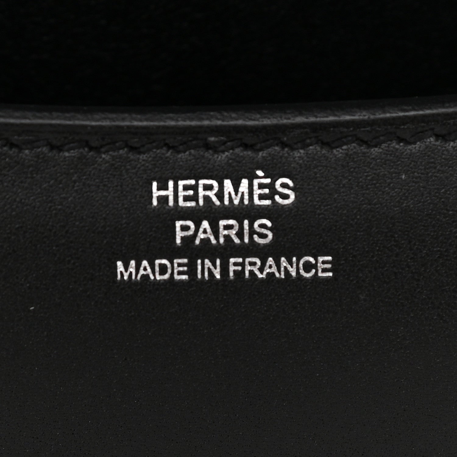 Hermes Veau Monsieur Mirror Constance 18 Black 6 of 9
