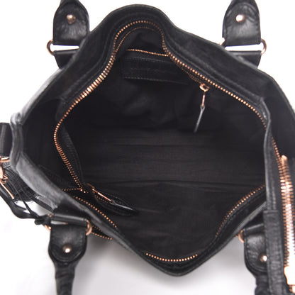 Balenciaga Agneau Giant 21 Rose Gold Hardware City Black 5 of 12