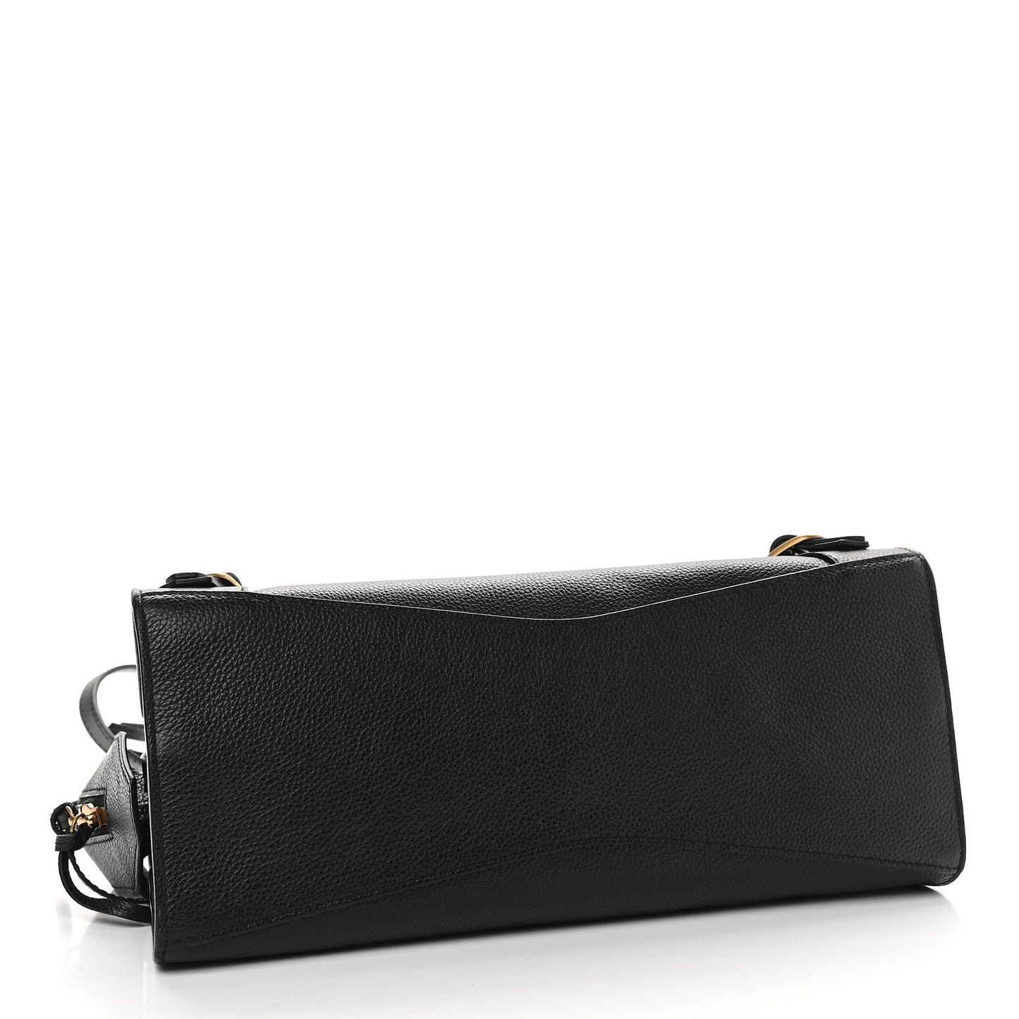 Grained Calfskin Neo Classic Gold Hardware S City Black