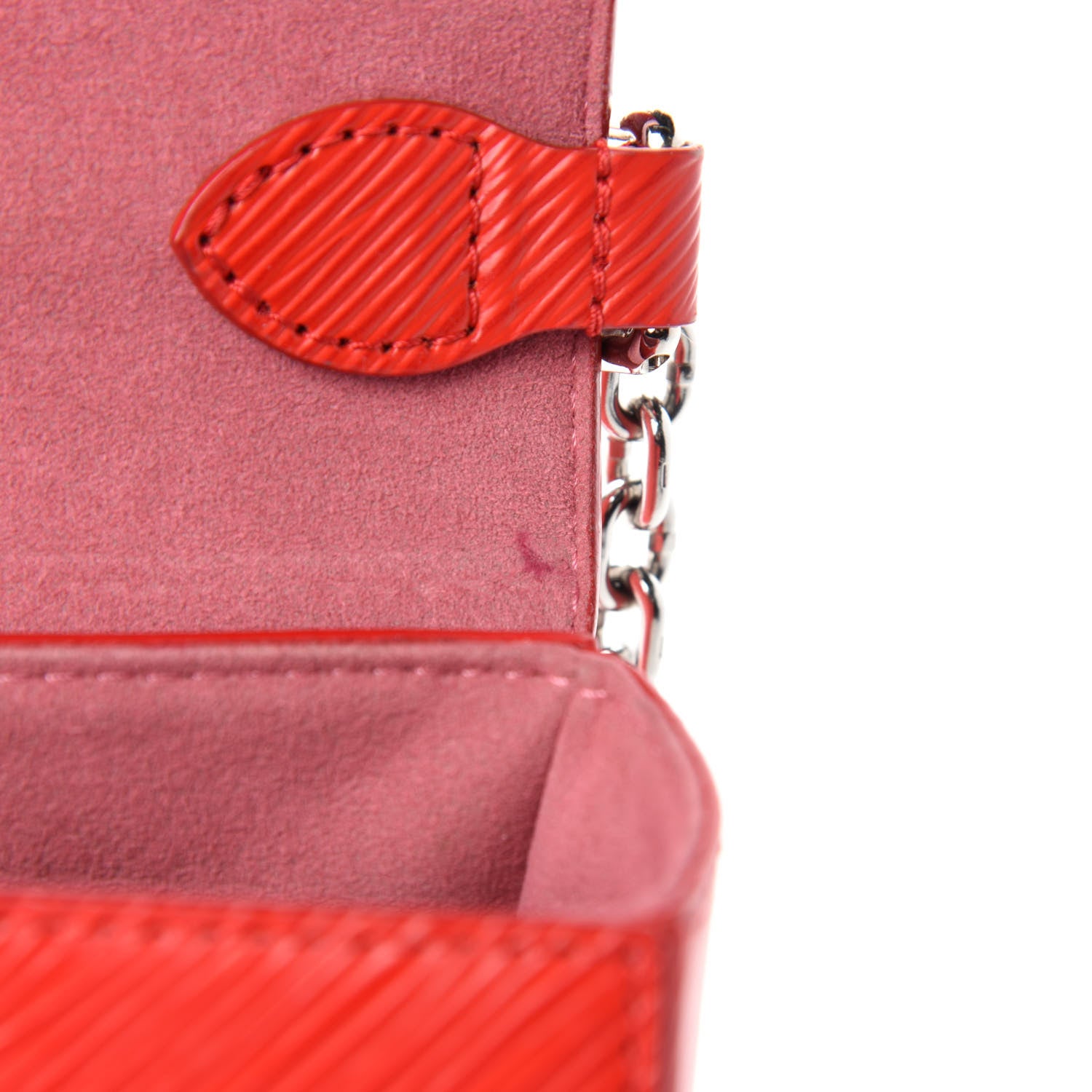 Louis Vuitton Epi Twist Shoulder Bag MM Coquelicot 9 of 14