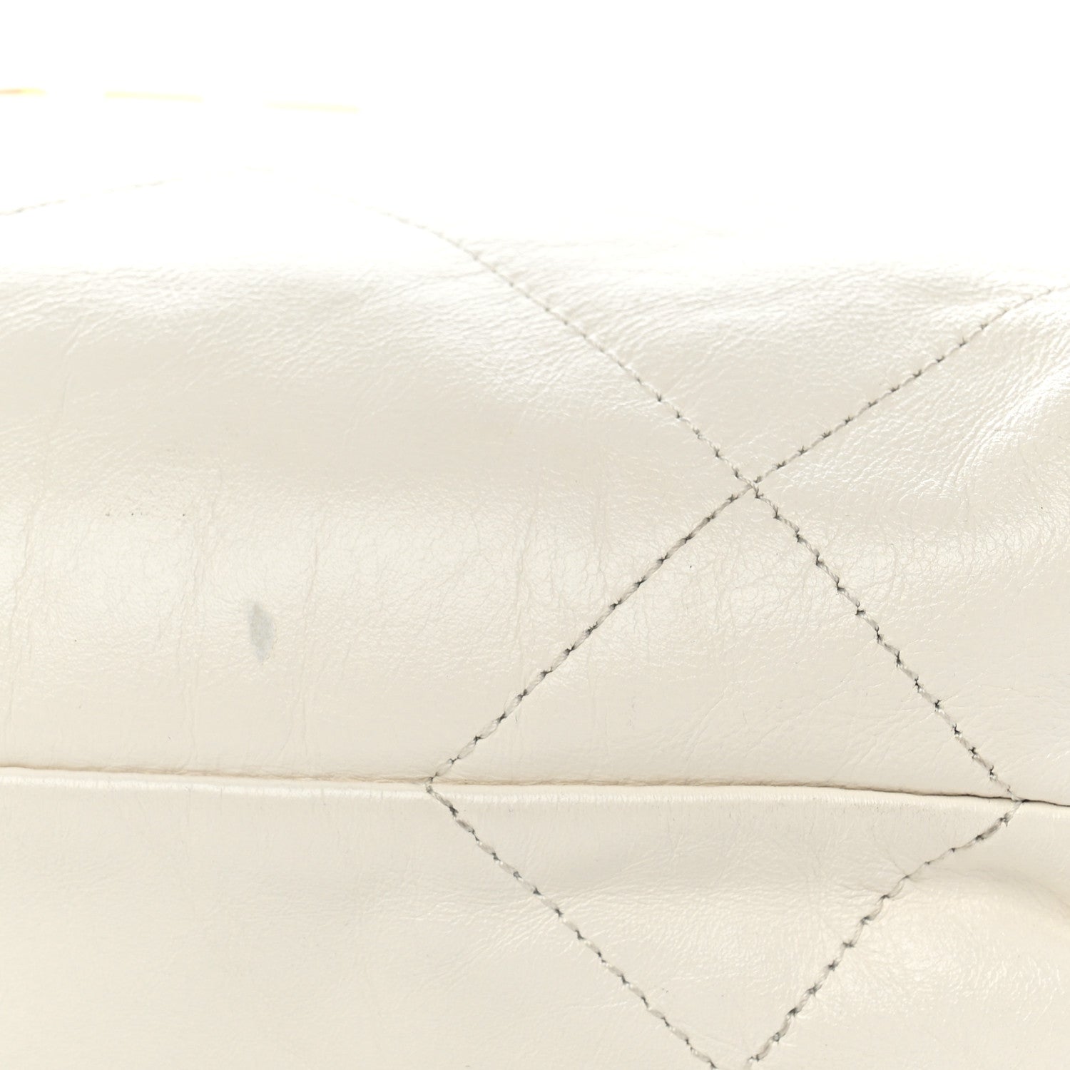 Chanel Shiny Calfskin Quilted Small Chanel 22 White 13 of 13
