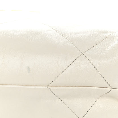 Chanel Shiny Calfskin Quilted Small Chanel 22 White 13 of 13
