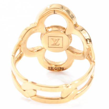 Louis Vuitton Strass Encrusted Flower Power Ring 7 5 of 6