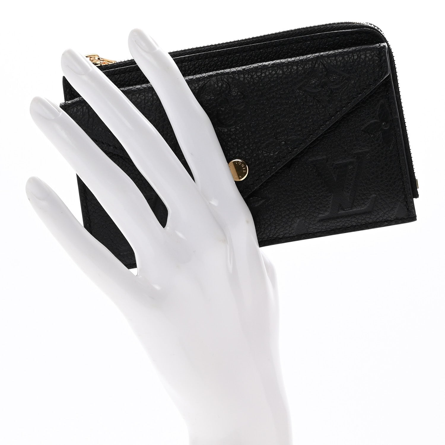 Louis Vuitton Empreinte Recto Verso Card Holder Black 2 of 9