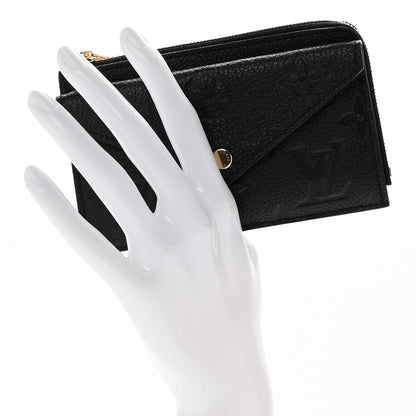 Louis Vuitton Empreinte Recto Verso Card Holder Black 2 of 9