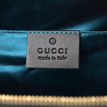 Gucci Suede Patent Web GG Small Ophidia Dome Shoulder Bag Black 6 of 16