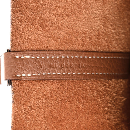 Hermes Taurillon Clemence Picotin Lock 18 PM Gold 7 of 10