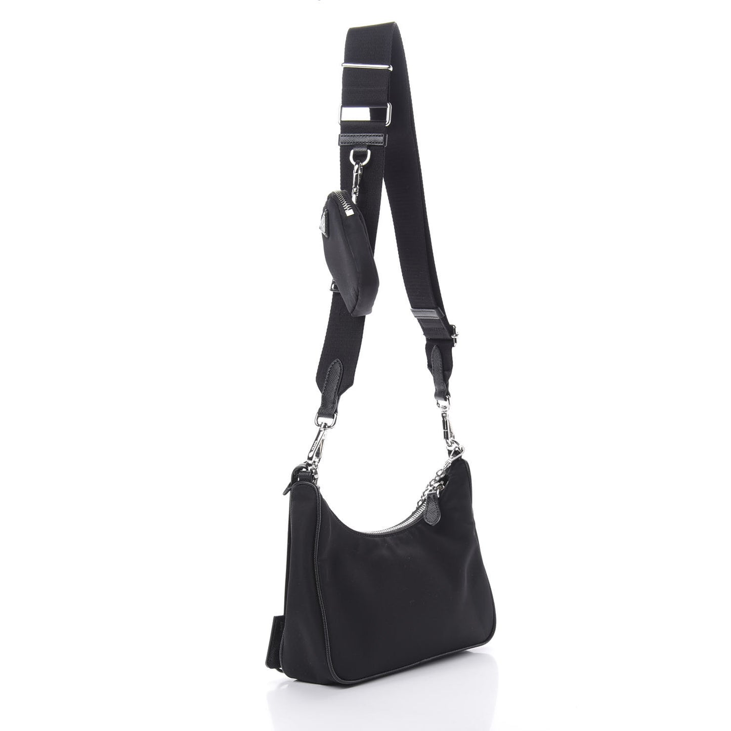 Nylon Re-Edition 2005 Shoulder Bag Black