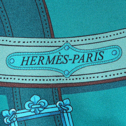 Hermes Silk Cavalcadour Maxi Twilly Canard Fuchsia Brique 3 of 5
