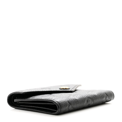 Louis Vuitton Empreinte Victorine Wallet Black 4 of 7
