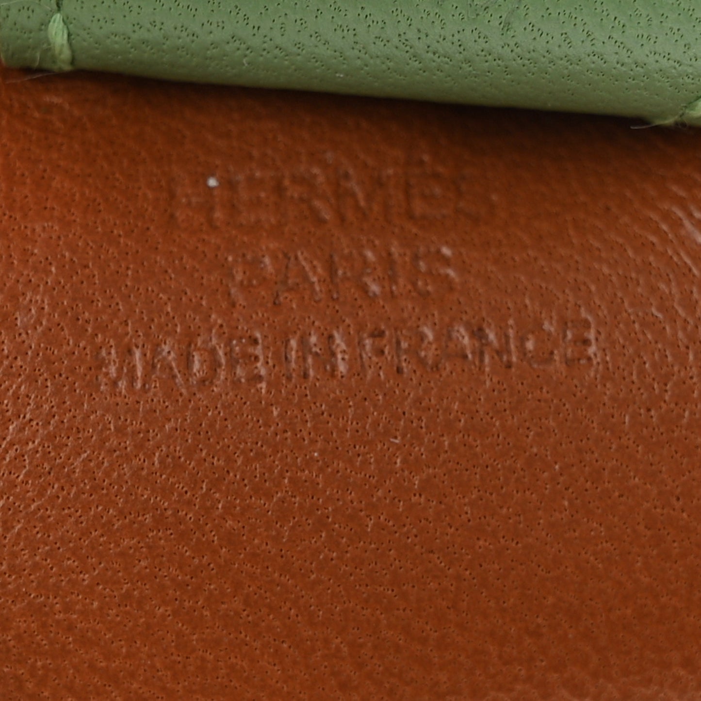 Milo Lambskin Grigri Rodeo Horse Bag Charm PM Gold Craie Vert Criquet