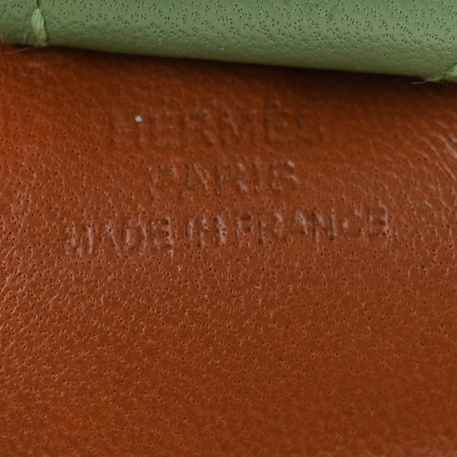 Hermes Milo Lambskin Grigri Rodeo Horse Bag Charm PM Gold Craie Vert Criquet 3 of 5