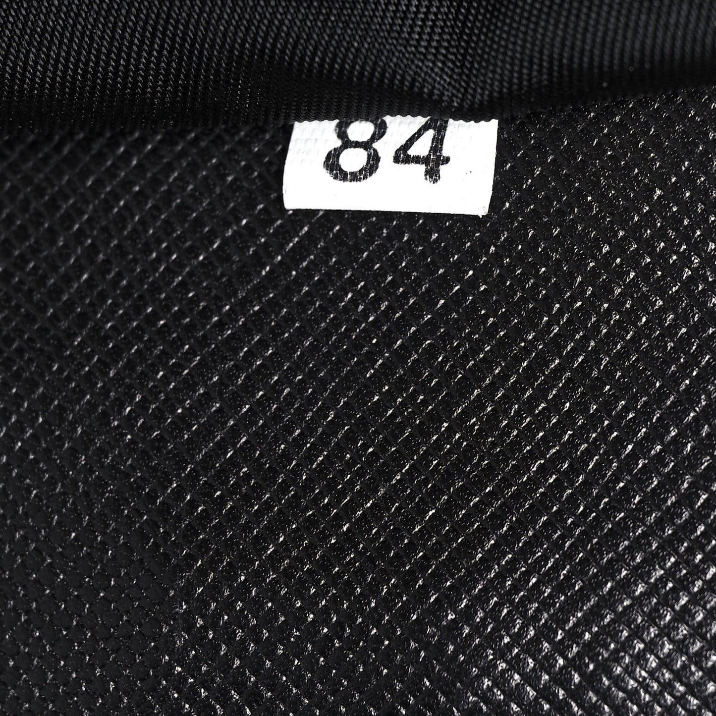 Tessuto Nylon Saffiano Viaggio Carry On Travel Bag Black