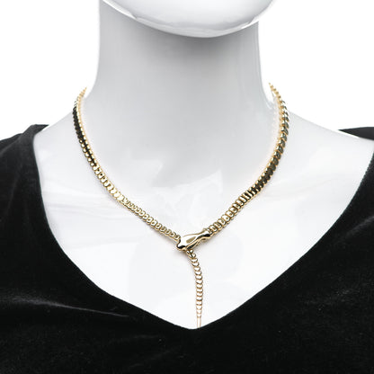 Tiffany 18K Yellow Gold Elsa Peretti Snake Necklace 2 of 6