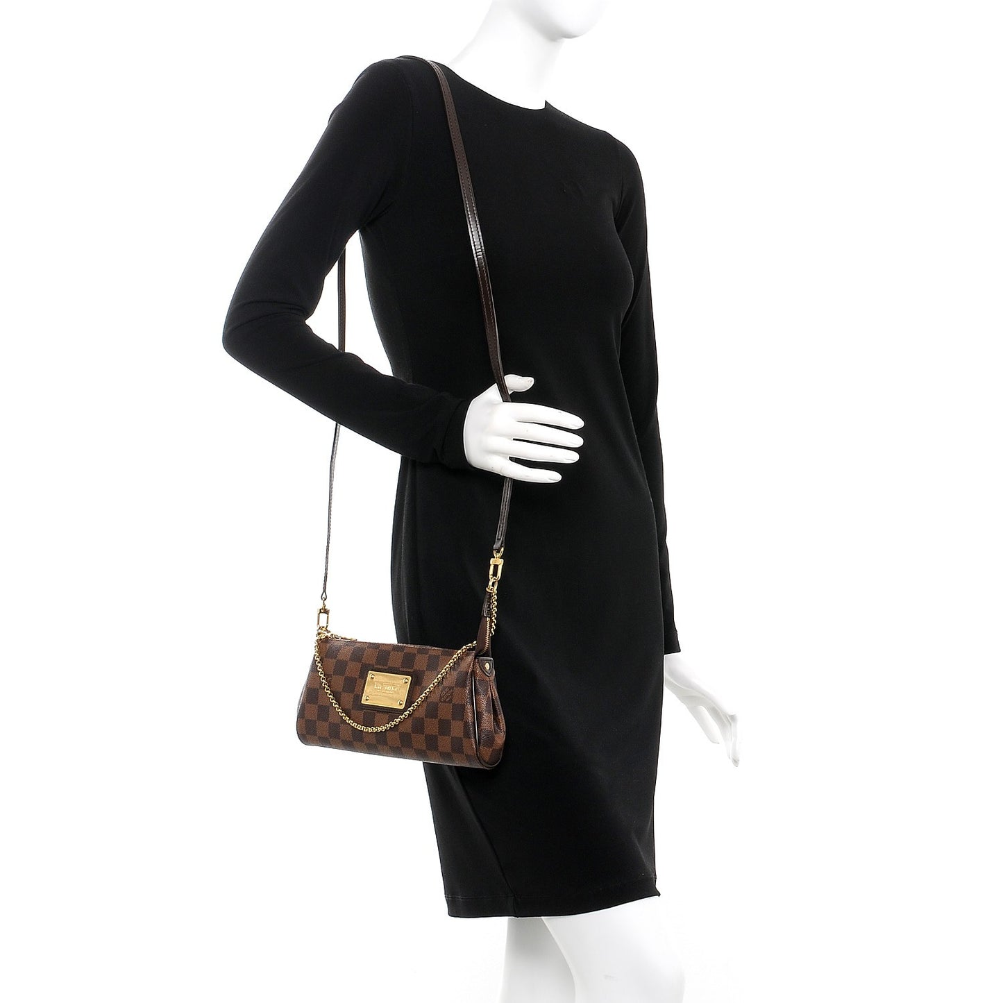 Damier Ebene Eva Clutch
