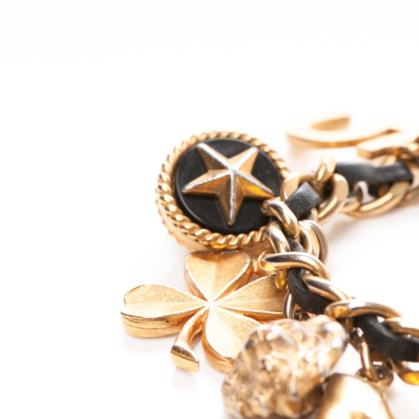 Precious Symbols Charm Bracelet Gold