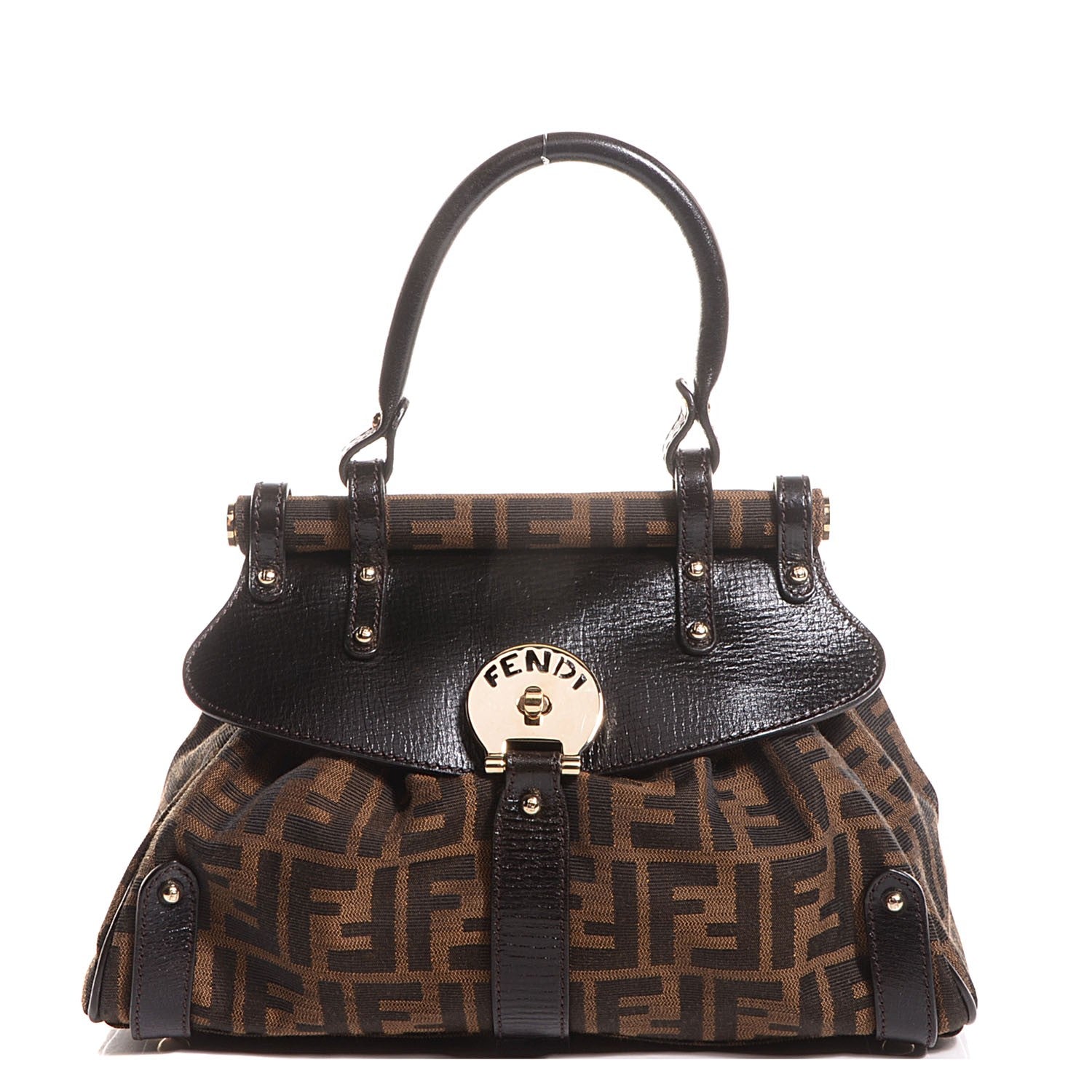 Fendi Zucca Small Magic Bag Tobacco 1 of 10