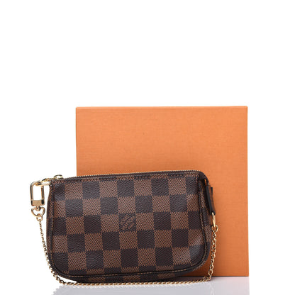 Louis Vuitton Damier Ebene Mini Pochette Accessories 10 of 10