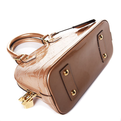 Louis Vuitton Vernis Alma BB Beige Poudre 5 of 9