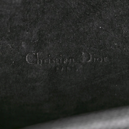 Christian Dior Grained Calfskin Caro Double Pouch Black 10 of 10