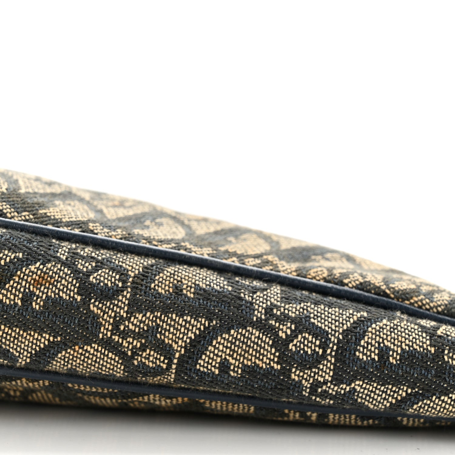 Christian Dior Monogram Mini Saddle Pochette Black 10 of 13