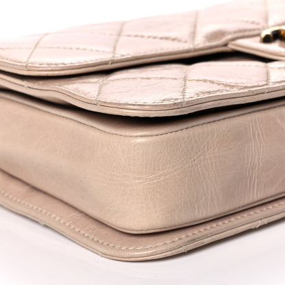 Chanel Glazed Calfskin Medium Perfect Edge Flap Light Pink 8 of 10