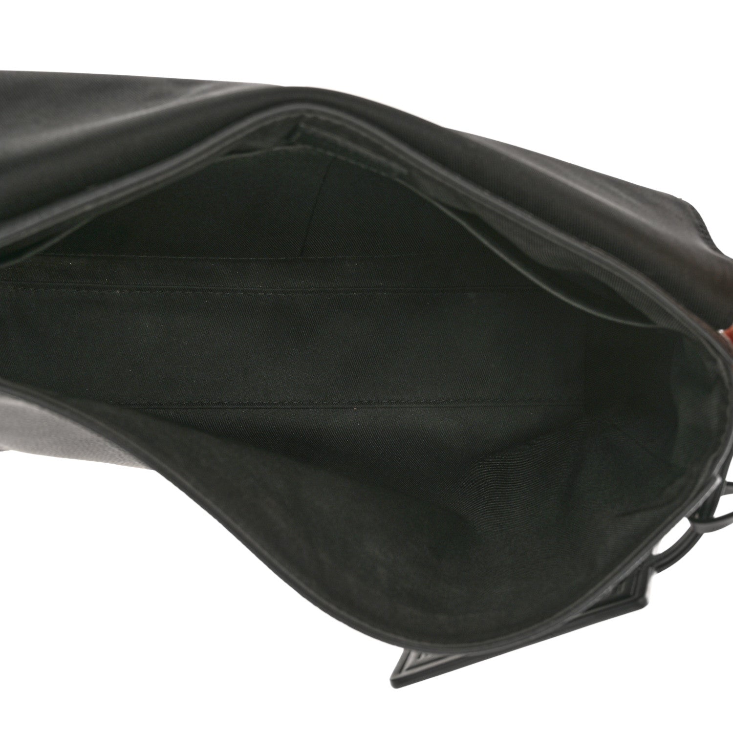 Louis Vuitton Calfskin Aerogram Messenger Black 5 of 11