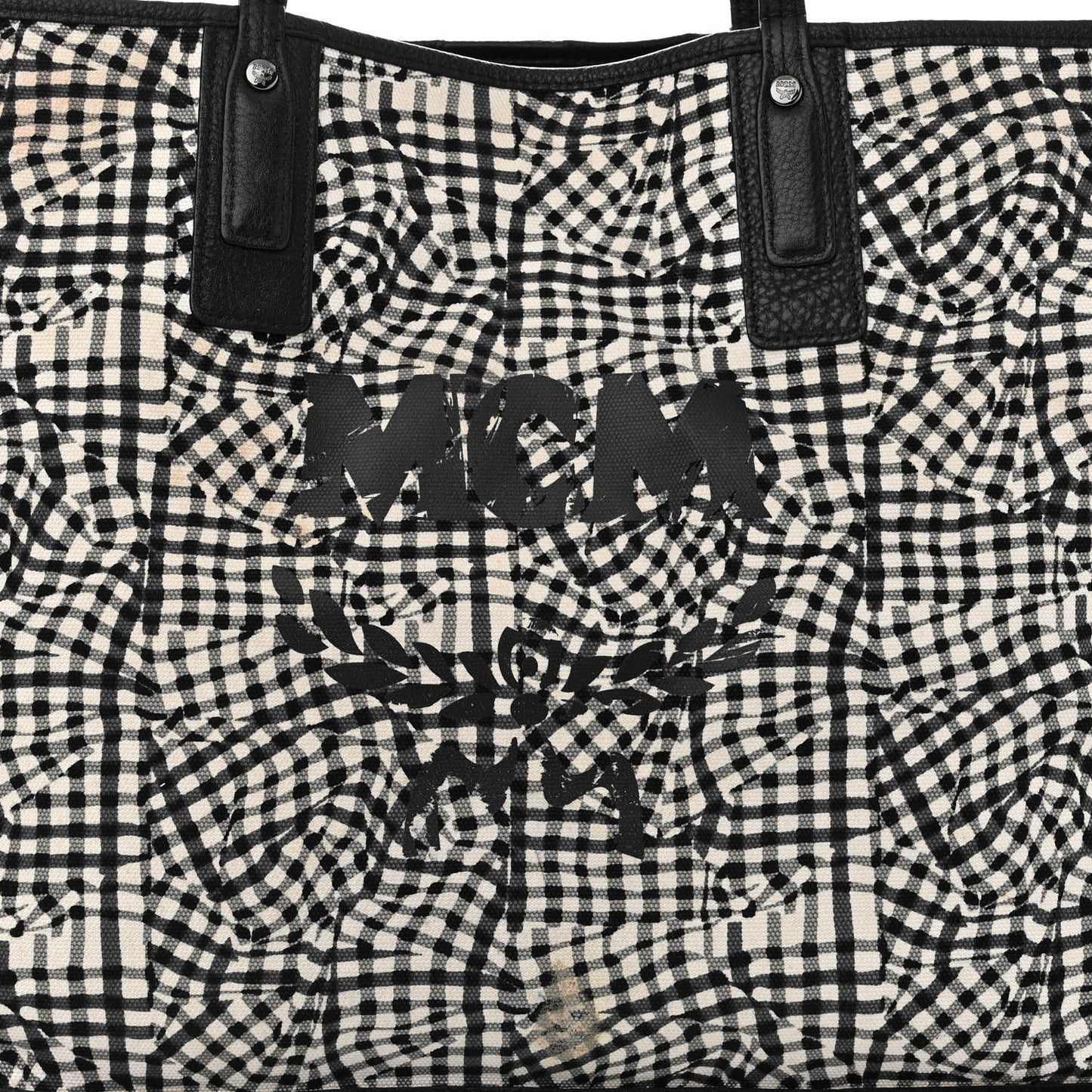 Visetos Large Liz Reversible Shopper Tote Black