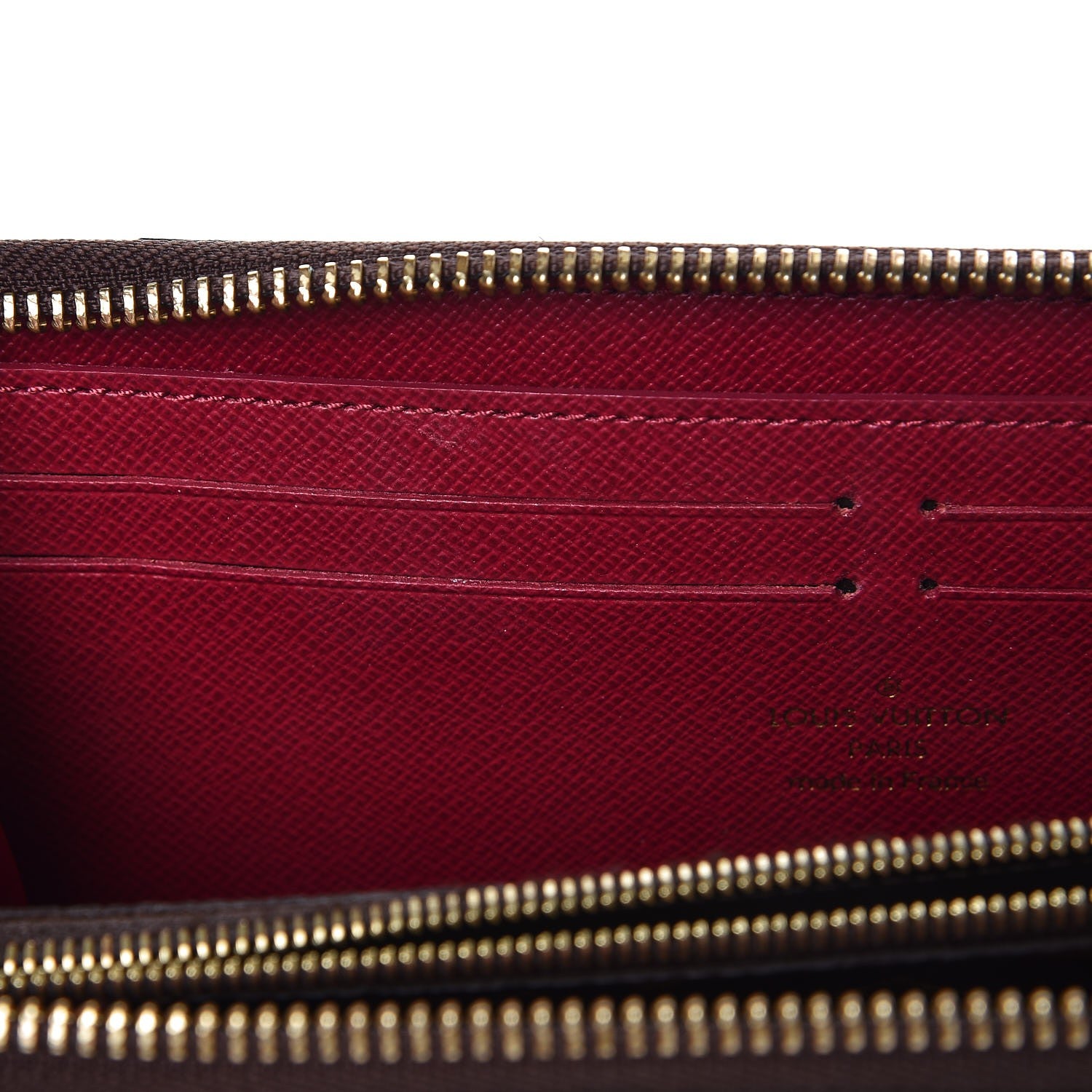 Louis Vuitton Monogram Clemence Wallet Fuchsia 9 of 10