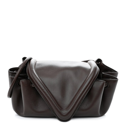 Bottega Veneta Lambskin Small Beak Triangle Flap Shoulder Bag Fondant 1 of 9