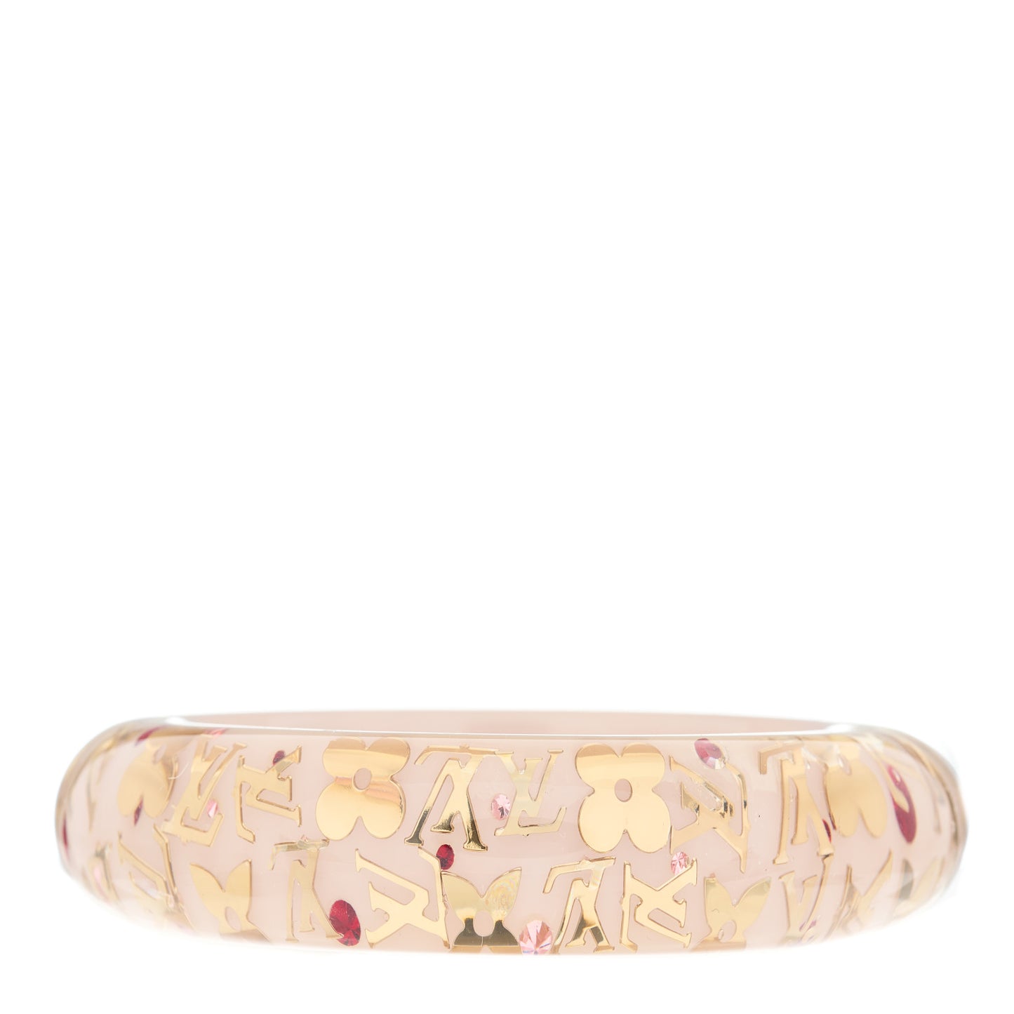 Resin Swarovski Medium Inclusion Bracelet GM Rose