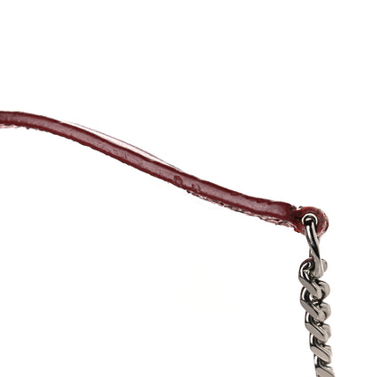 Saint Laurent Glitter Monogram Galactica Satchel Pink 19 of 19