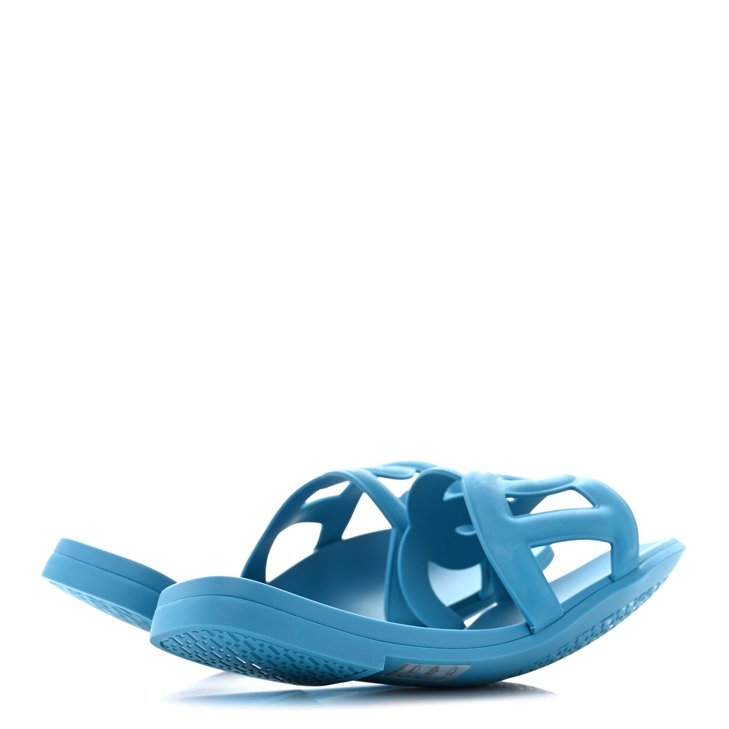 Hermes Rubber Aloha Sandals 38 Bleu Vif 1860170 – FASHIONPHILE