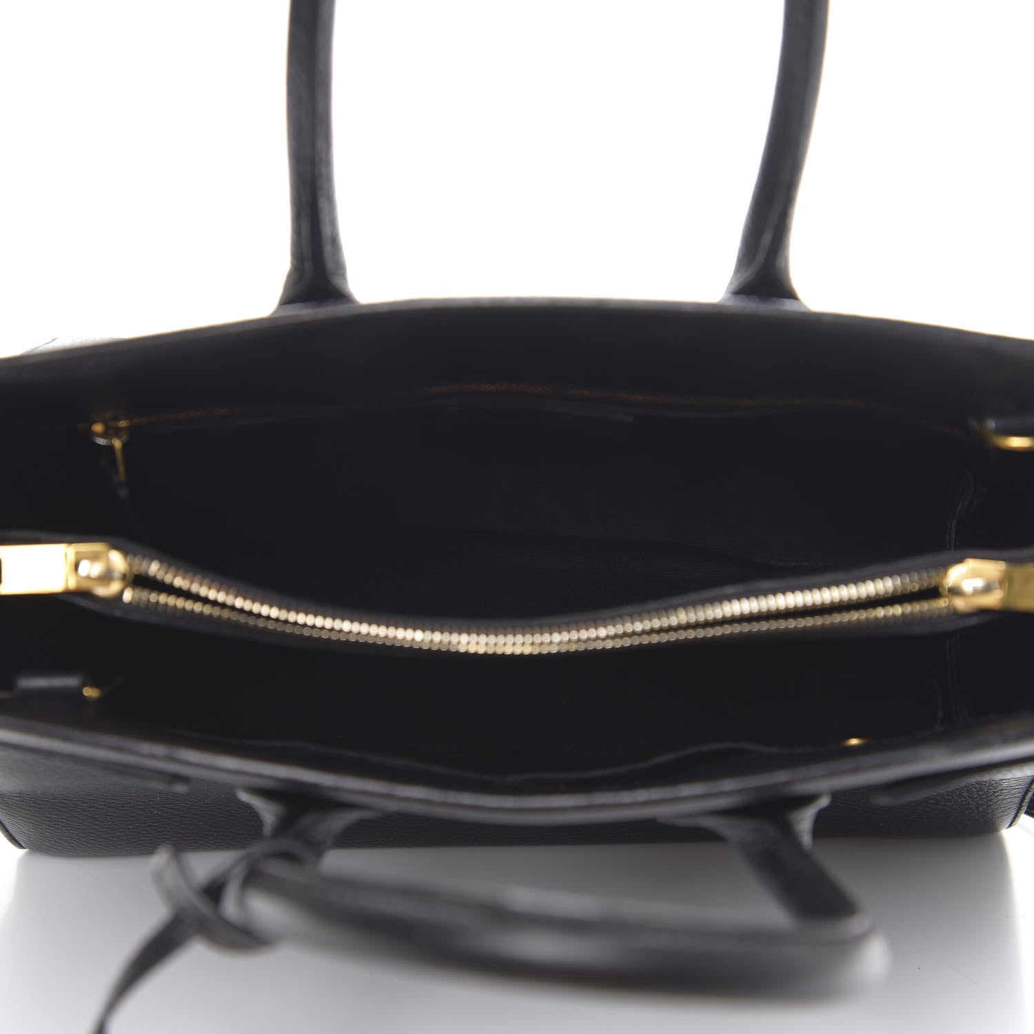 Saint Laurent Grained Calfskin Small Sac De Jour Black 4 of 10