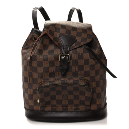 Louis Vuitton Damier Ebene Montsouris MM Backpack 1 of 10
