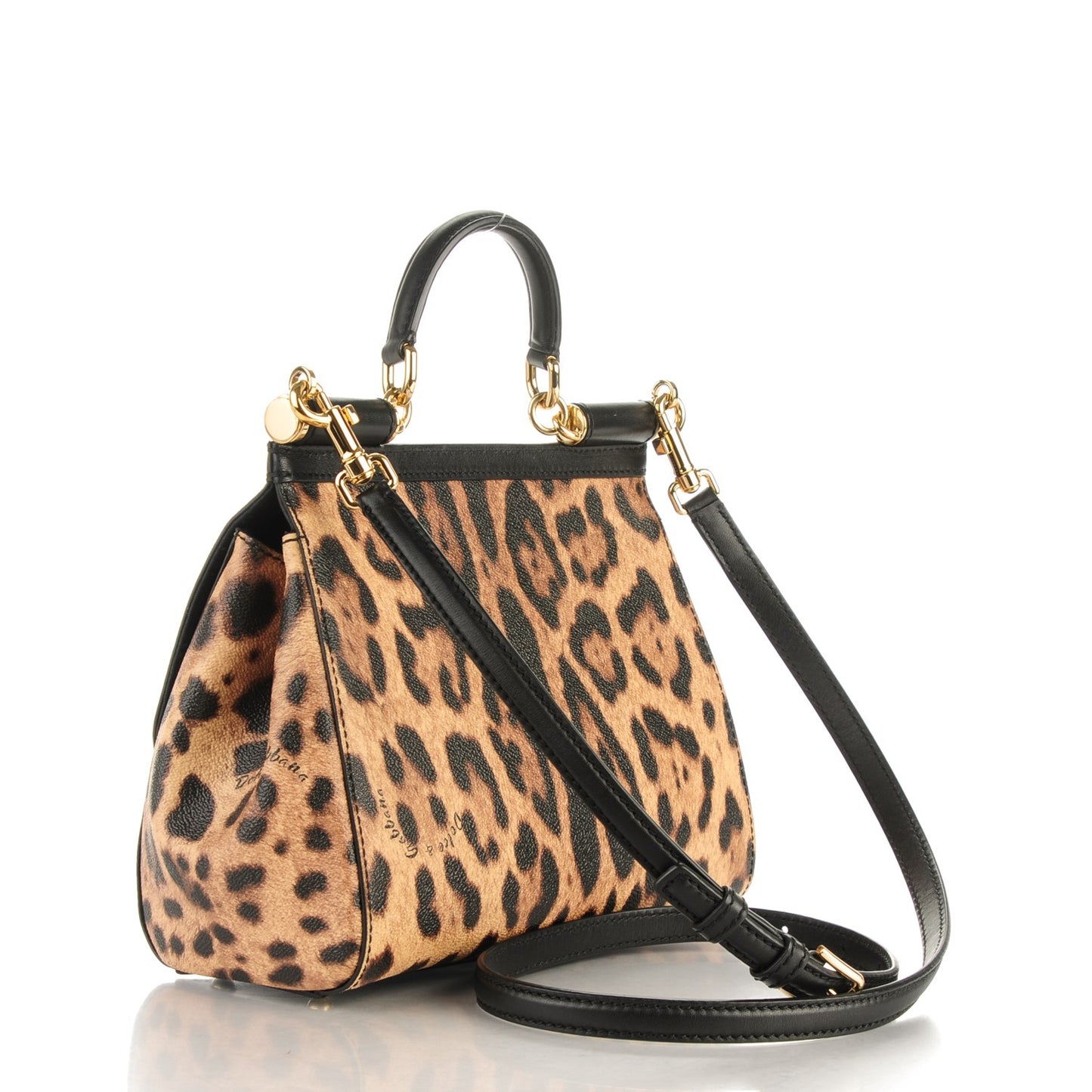 Leo Crepe Medium Miss Sicily Satchel Naturale