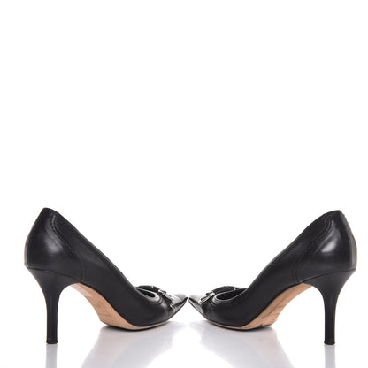 Christian Dior Soft Calfskin My Dior Pumps 38.5 Black 37.5 Black 6 of 14
