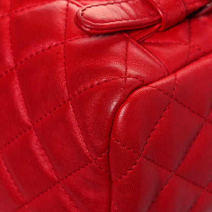 Chanel Lambskin Quilted Small Urban Spirit Backpack Red 12 of 15