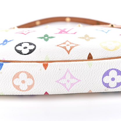 Louis Vuitton Monogram Multicolor Pochette Accessories White 9 of 14
