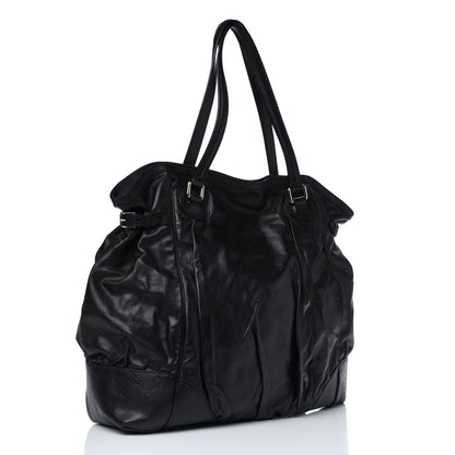 Gucci Calfskin Guccissima Large Full Moon Tote Black 3 of 19