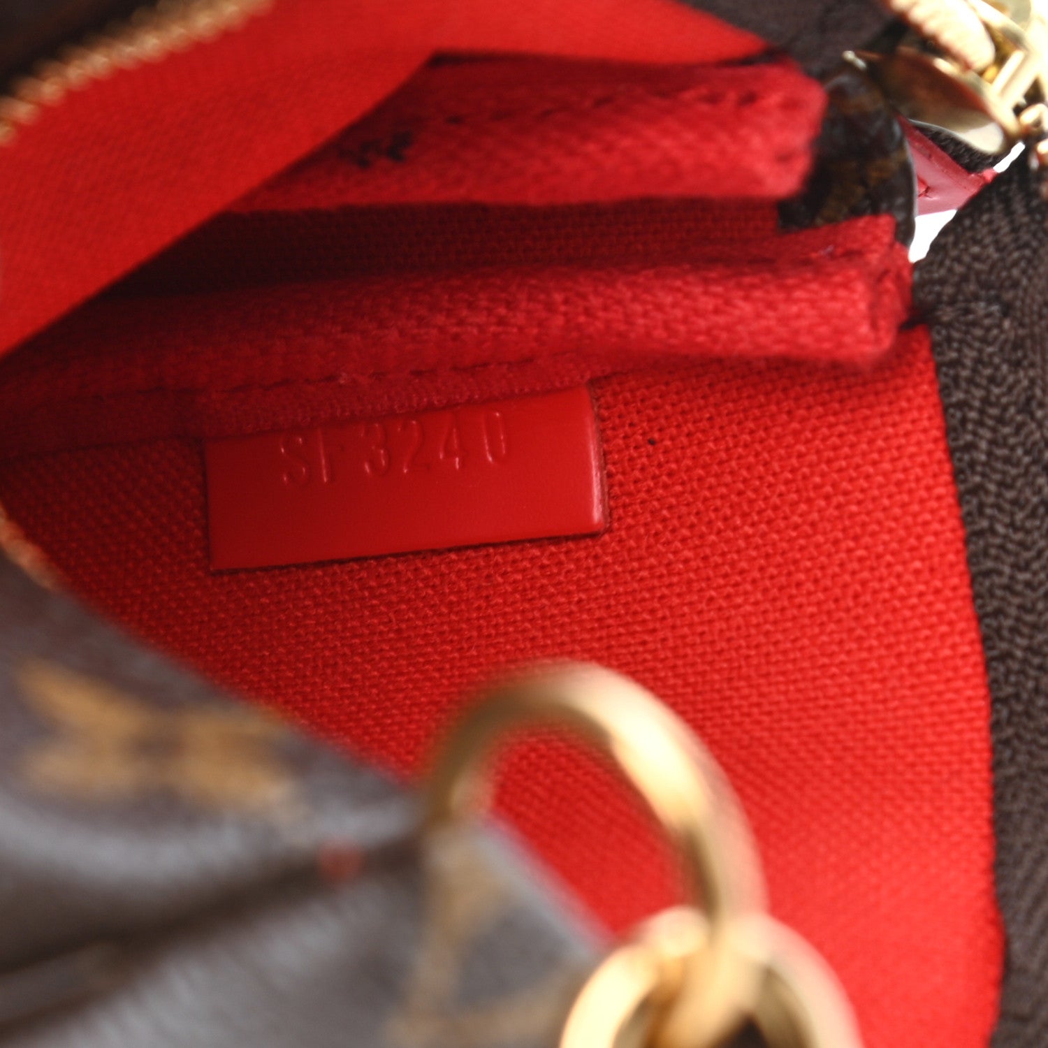 Louis Vuitton Monogram 2020 Christmas Animation Bumper Cars Mini Pochette Accessories Coquelicot 7 of 7