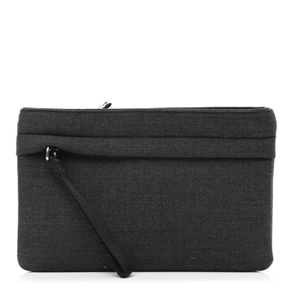 Prada Super Basic 100 Pouch Anthracite 1 of 8