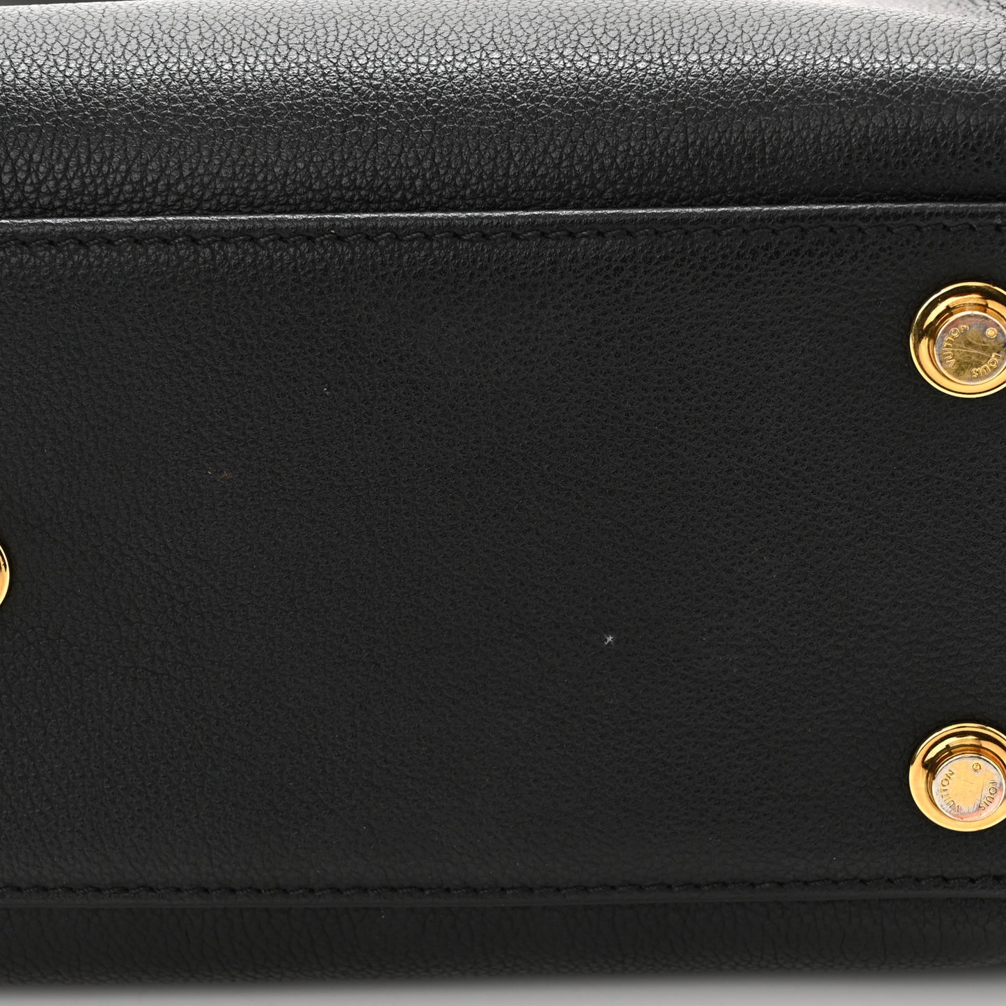 Calfskin Monogram On My Side Black